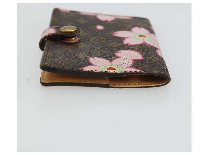 Cubierta de Mini Planificador Cherry Blossom LOUIS VUITTON M92021 Auth 176768 Monograma - vista 5