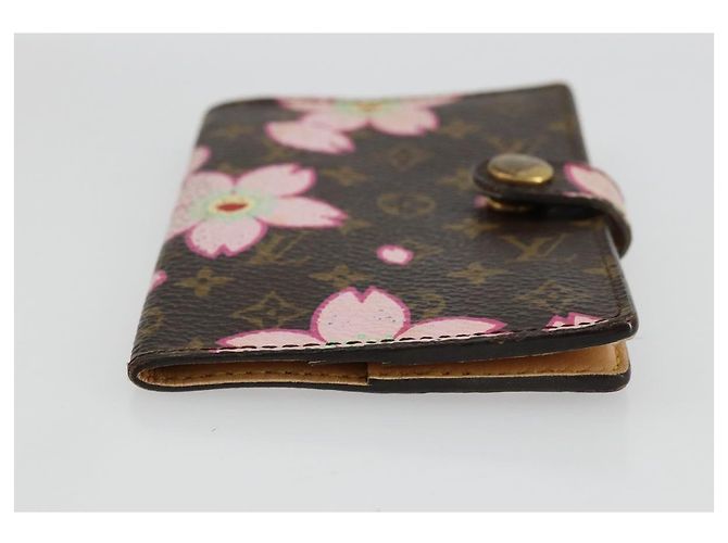 Cubierta de Mini Planificador Cherry Blossom LOUIS VUITTON M92021 Auth 176768 Monograma - vista 6