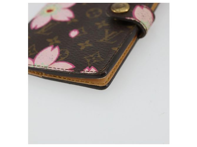 Cubierta de Mini Planificador Cherry Blossom LOUIS VUITTON M92021 Auth 176768 Monograma - vista 7