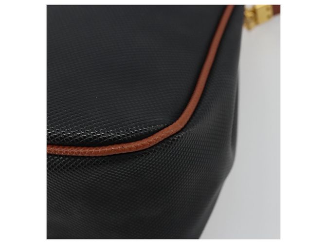 Borsa a Spalla in Pelle PVC Nera e Oro Auth bs34534 di BOTTEGA VENETA Nero D'oro - vista 14