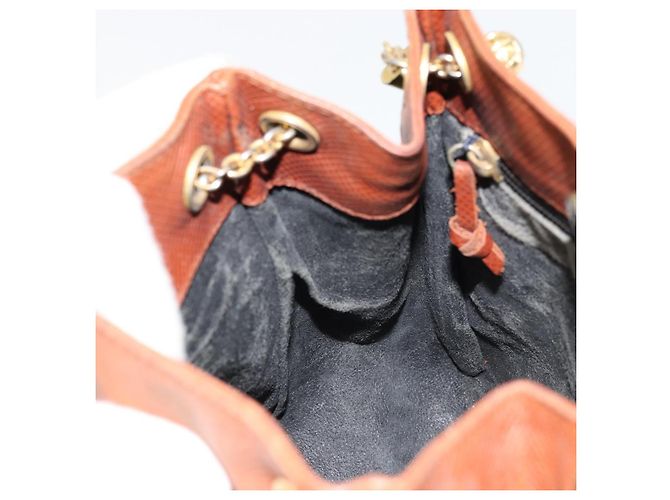 Borsa a Spalla in Pelle PVC Nera e Oro Auth bs34534 di BOTTEGA VENETA Nero D'oro - vista 19
