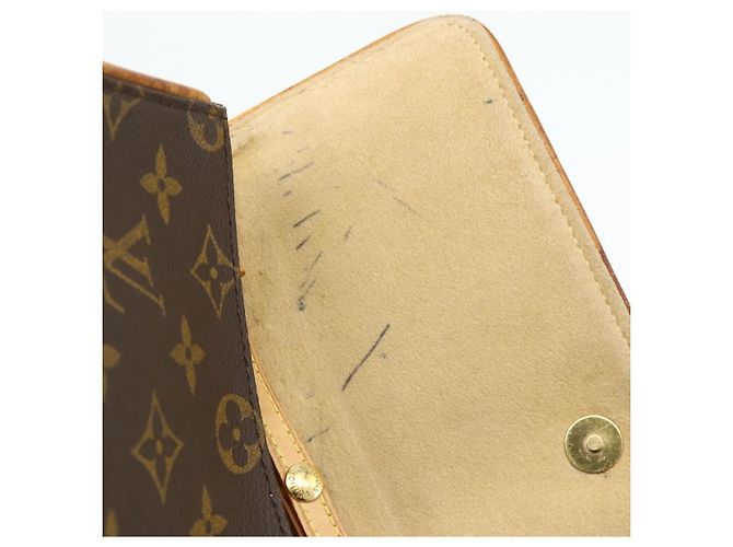 LOUIS VUITTON Pochette Twin GM Monogram Borsa a Spalla M51852 LV Auth bs34626 Monogramma - vista 10