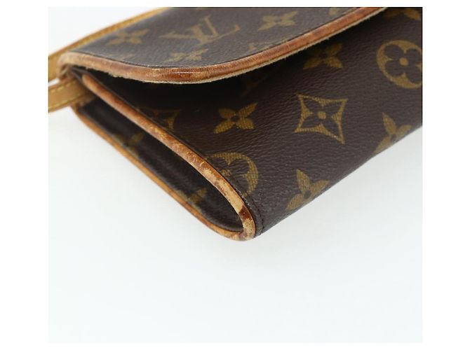 LOUIS VUITTON Pochette Twin GM Monogram Borsa a Spalla M51852 LV Auth bs34626 Monogramma - vista 16