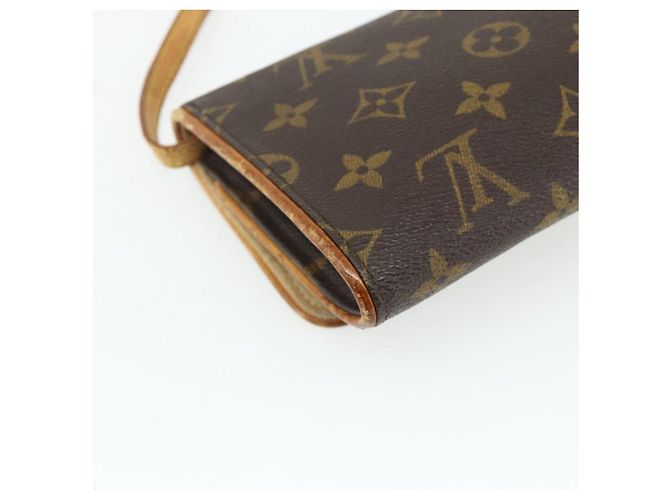 LOUIS VUITTON Pochette Twin GM Monogram Borsa a Spalla M51852 LV Auth bs34626 Monogramma - vista 18