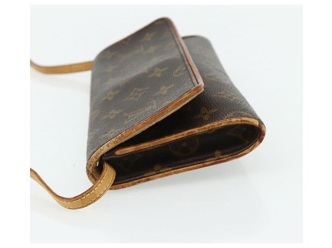 LOUIS VUITTON Pochette Twin GM Monogram Borsa a Spalla M51852 LV Auth bs34626 Monogramma - vista 3