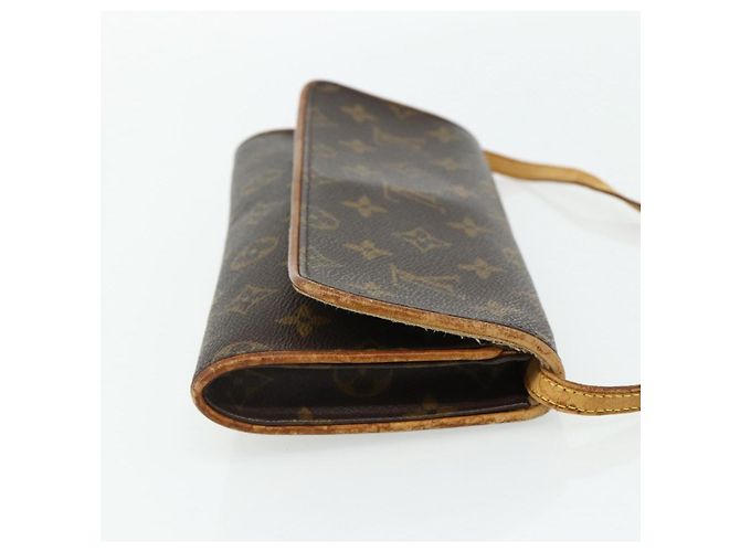 LOUIS VUITTON Pochette Twin GM Monogram Borsa a Spalla M51852 LV Auth bs34626 Monogramma - vista 4