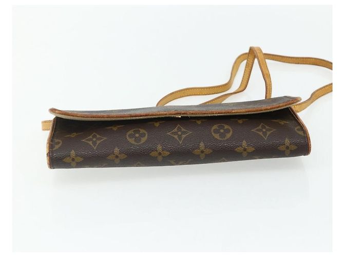 LOUIS VUITTON Pochette Twin GM Monogram Borsa a Spalla M51852 LV Auth bs34626 Monogramma - vista 5
