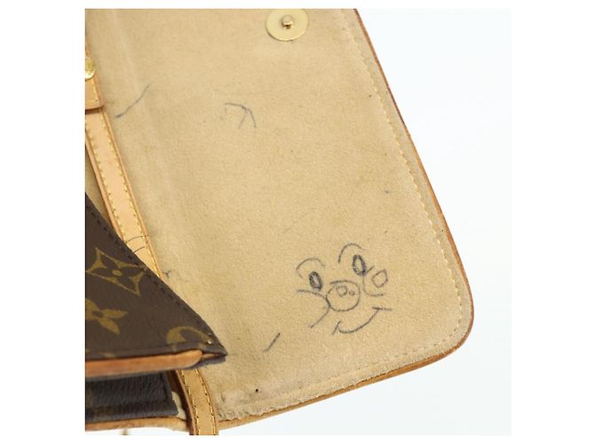 LOUIS VUITTON Pochette Twin GM Monogram Borsa a Spalla M51852 LV Auth bs34626 Monogramma - vista 9