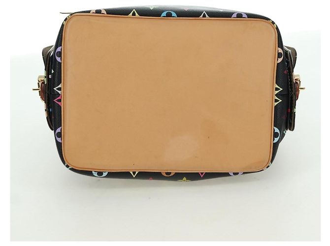 Noe LOUIS VUITTON Bolsa Petit Noé Monograma Multicolor Negro M42230 LV Auth 176094V - vista 5