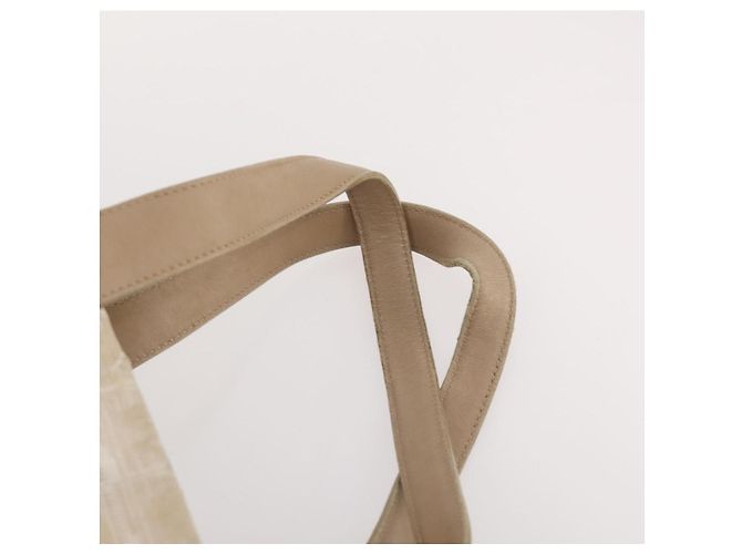CHANEL Nuova Linea da Viaggio Borsa Tote Nylon 2 Set Beige CC Auth ti3894 - vista 14