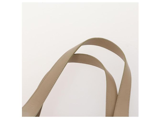 CHANEL Nuova Linea da Viaggio Borsa Tote Nylon 2 Set Beige CC Auth ti3894 - vista 6