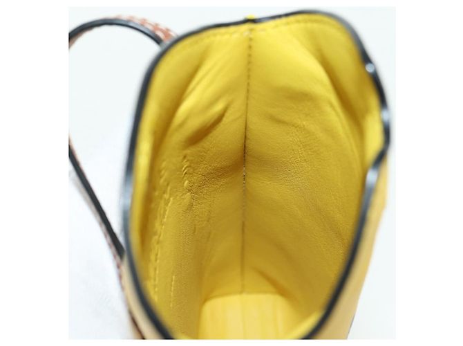 LOEWE - Borsa Totoro Medium Gate Pocket in pelle gialla Auth 167254SM di Studio Ghibli Giallo - vista 24