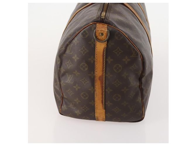 LOUIS VUITTON Monogram Keepall Bandouliere 50 Borsa Boston M41416 LV Auth YKZ1565 Monogramma - vista 3