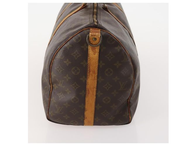 LOUIS VUITTON Monogram Keepall Bandouliere 50 Borsa Boston M41416 LV Auth YKZ1565 Monogramma - vista 4