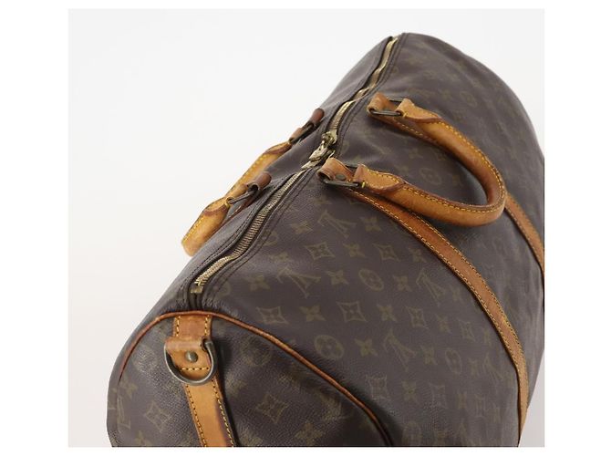 LOUIS VUITTON Monogram Keepall Bandouliere 50 Borsa Boston M41416 LV Auth YKZ1565 Monogramma - vista 6