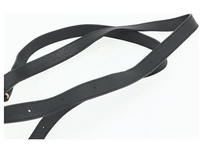 Bamboo Zaino in Bambù GUCCI Camoscio Nero Oro 003 2034 0030 Auth 177116 D'oro - vista 15