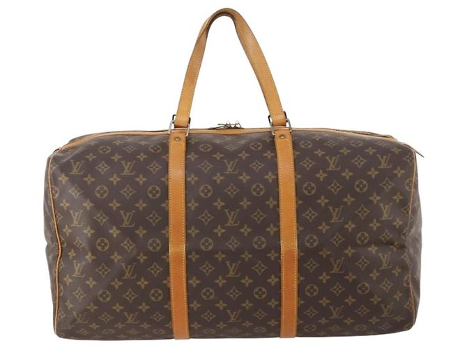 LOUIS VUITTON Borsa Boston Sac Souple 55 Monogram M41622 LV Auth YKZ1262 Monogramma - vista 13
