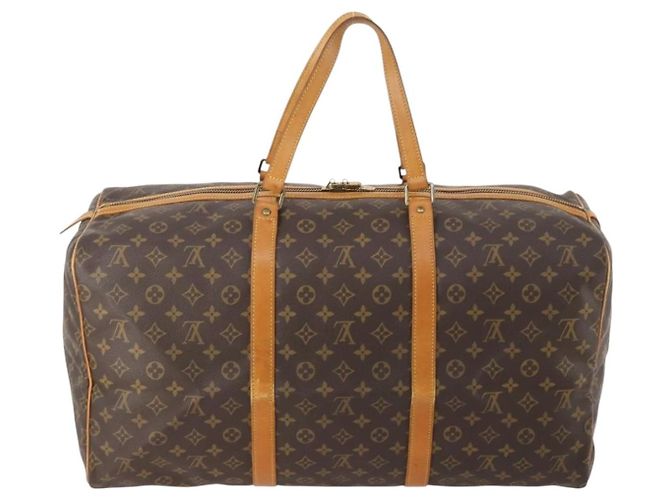 LOUIS VUITTON Borsa Boston Sac Souple 55 Monogram M41622 LV Auth YKZ1262 Monogramma - vista 2
