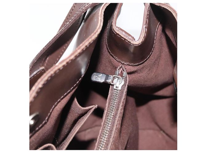 LOUIS VUITTON Borsa a Spalla Epi Mandala MM Mocha M5889D LV Auth 168871 Marrone - vista 23