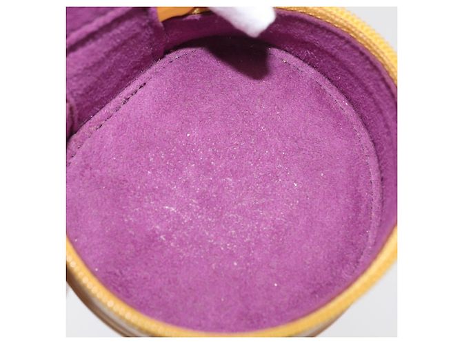 LOUIS VUITTON Epi Ecrin Bijoux 8 Boîte à Bijoux Jaune M48229 LV Auth 176908 - vue 11