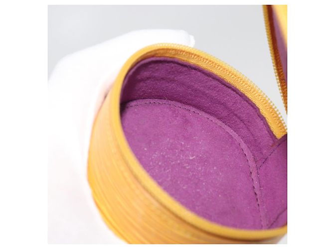 LOUIS VUITTON Epi Ecrin Bijoux 8 Boîte à Bijoux Jaune M48229 LV Auth 176908 - vue 12