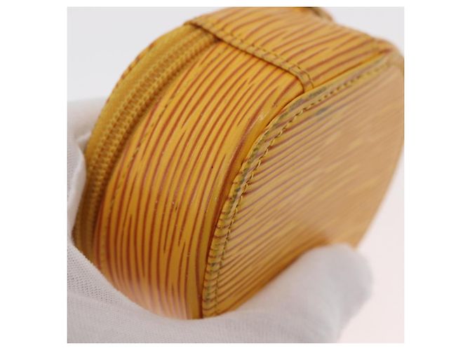 LOUIS VUITTON Epi Ecrin Bijoux 8 Boîte à Bijoux Jaune M48229 LV Auth 176908 - vue 7