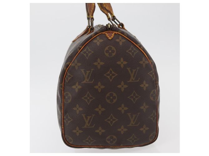 LOUIS VUITTON Borsa a Mano Monogram Speedy 30 M41526 LV Auth bs34666 Monogramma - vista 3