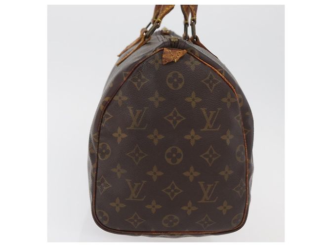 LOUIS VUITTON Borsa a Mano Monogram Speedy 30 M41526 LV Auth bs34666 Monogramma - vista 4