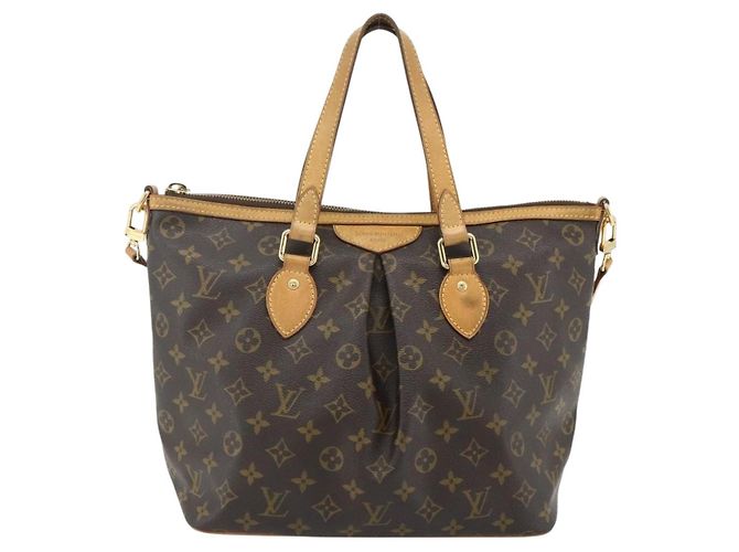 LOUIS VUITTON Borsa Tote Monogram Palermo PM M40145 LV Auth ka4111A Monogramma - vista 13