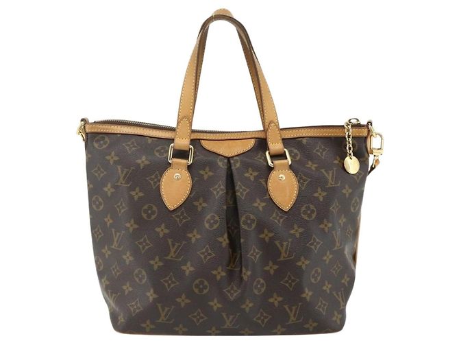 LOUIS VUITTON Borsa Tote Monogram Palermo PM M40145 LV Auth ka4111A Monogramma - vista 2