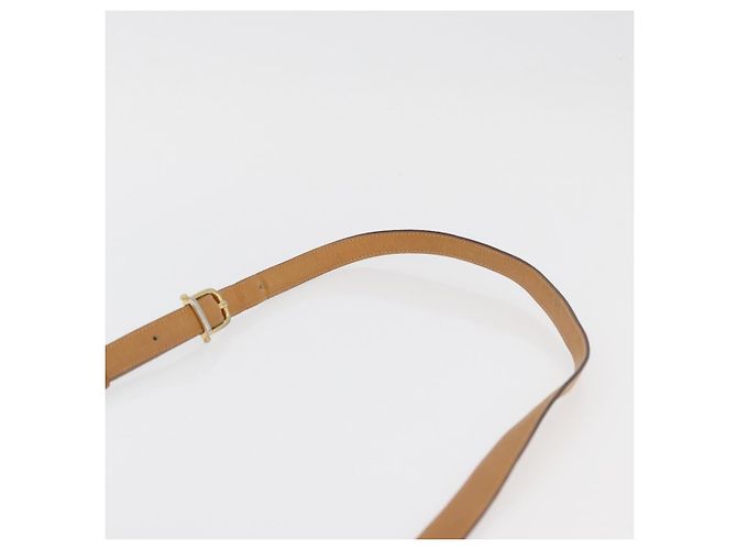 Céline CELINE Macadam Canvas Schultertasche PVC Weiß Auth 176818 - Ansicht 14