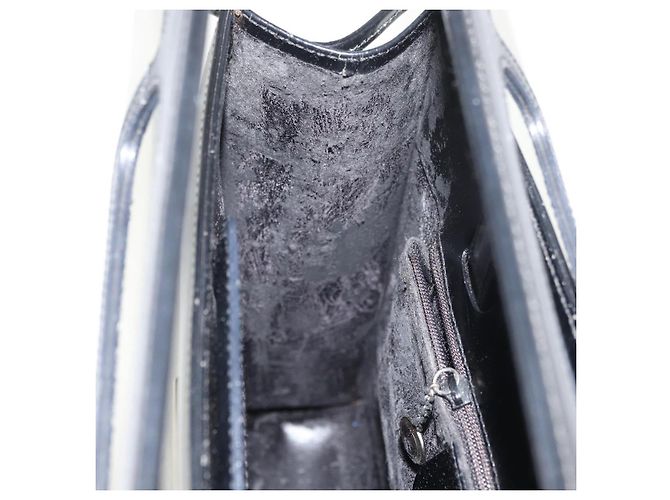 Borsa a Mano GUCCI Vinile Nero 002 2058 0454 5 Auth YKZ1500 - vista 20
