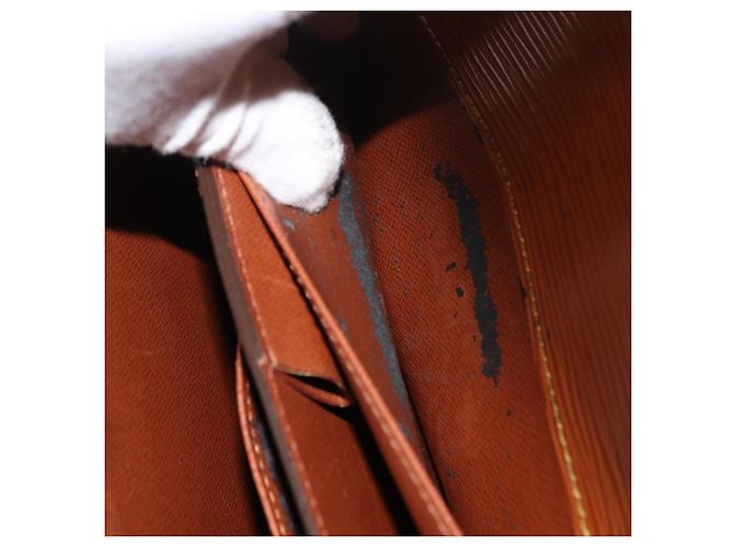 LOUIS VUITTON Cartella Consigliere Epi Zipangu M54428 Auth BA12244 - vista 10