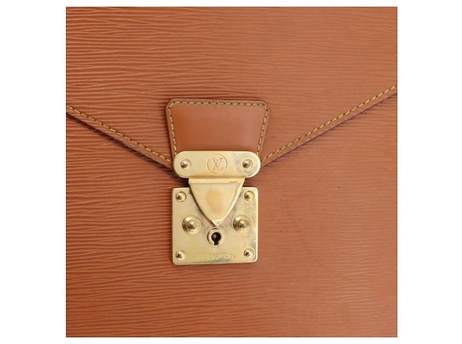 LOUIS VUITTON Cartella Consigliere Epi Zipangu M54428 Auth BA12244 - vista 18