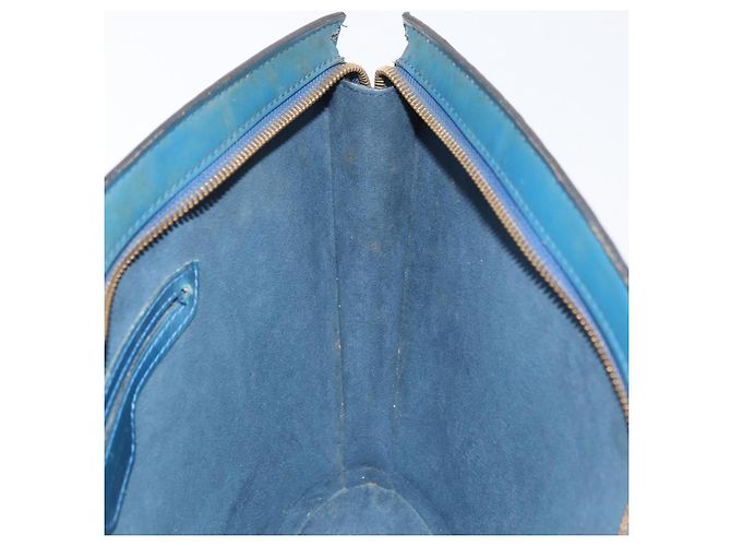 LOUIS VUITTON Borsa a Spalla Epi Saint Jacques Blu M52275 LV Auth 176858 - vista 19