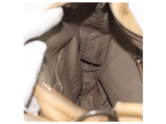 Borsa a spalla in pelle beige BURBERRY Blue Label Auth ep14455 - vista 19