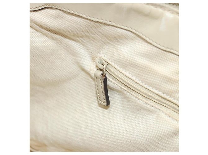 Gucci Borsa a mano GG Canvas 2way Beige Oro 247902 Auth 176270 D'oro - vista 24