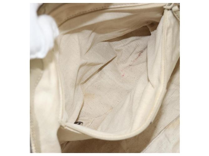Gucci Borsa a mano GG Canvas 2way Beige Oro 247902 Auth 176270 D'oro - vista 25