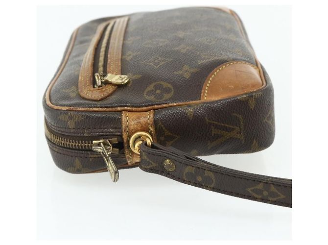 LOUIS VUITTON Clutch Marly Dragonne GM Monogram M51825 LV Auth ka4071 Monogramma - vista 3