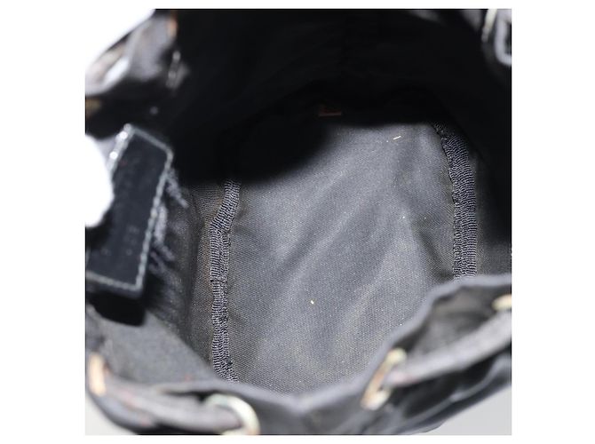 Pochette PRADA in nylon nero argento autentica bs34472 - vista 11