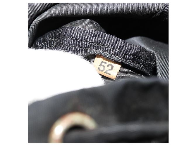 Pochette PRADA in nylon nero argento autentica bs34472 - vista 12