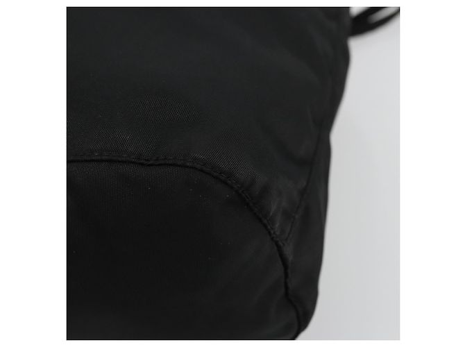 Pochette PRADA in nylon nero argento autentica bs34472 - vista 15