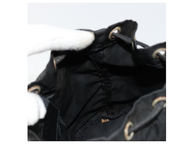 Pochette PRADA in nylon nero argento autentica bs34472 - vista 18