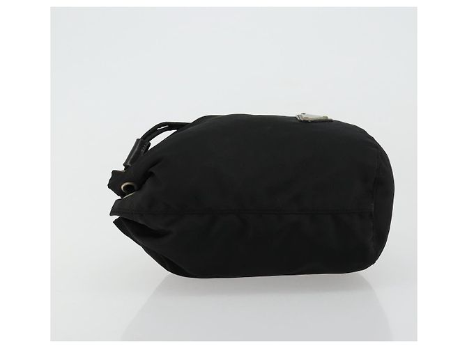 Pochette PRADA in nylon nero argento autentica bs34472 - vista 4