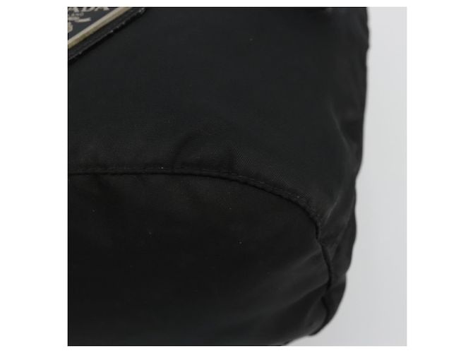 Pochette PRADA in nylon nero argento autentica bs34472 - vista 7