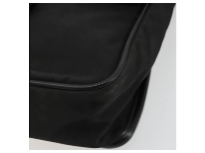 Bolsa de Ombro PRADA em Nylon Preto Prata Autêntica bs34675 - vista 15