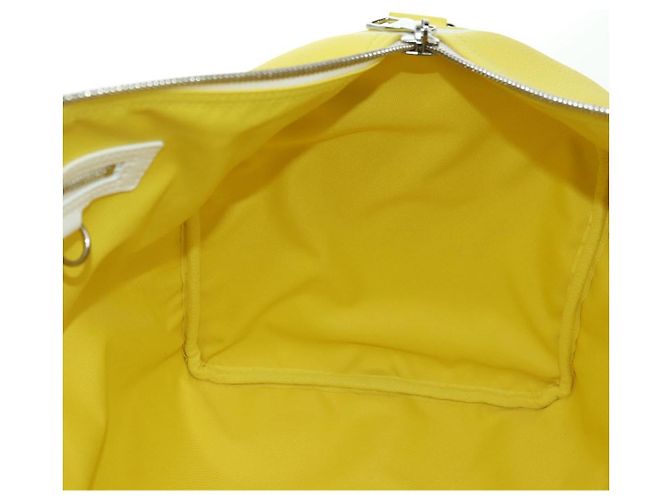 LOUIS VUITTON Borsa Keepall Bandoulière 50 Everyday Gialla M58748 LV Auth 162906SM Giallo Monogramma - vista 22