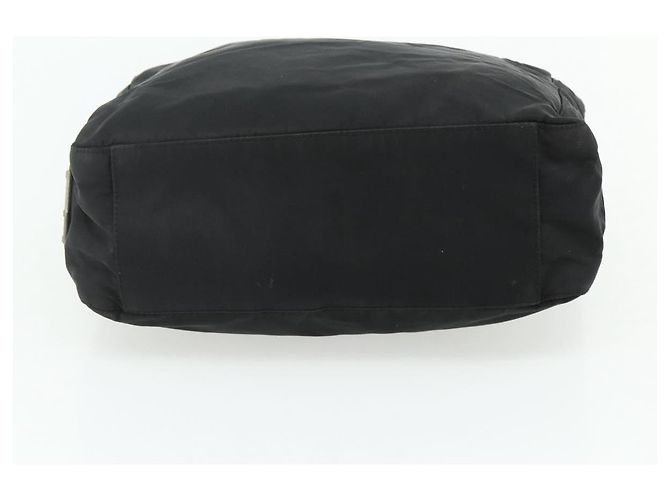 Borsa Tote Prada in nylon nero Auth 176646 - vista 5