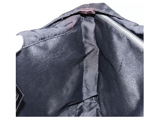 FENDI Zucca Canvas Tote Bag aus Nylon Schwarz Silber Authentisch 176210 - Ansicht 18