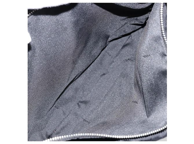 FENDI Zucca Canvas Tote Bag aus Nylon Schwarz Silber Authentisch 176210 - Ansicht 21